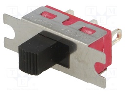 Switch: slide; Pos: 2; SPDT; 2A/250VAC; ON-ON; Mounting: screw type