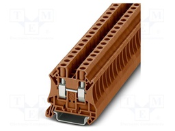 Splice terminal: rail; UT; PA; L: 46.9mm; terminals: 2; W: 8.2mm