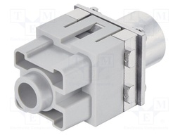 Connector: HDC; module; female; Han-Modular®; PIN: 1; 300A; 1000V