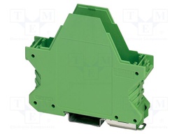 Enclosure base; green; UL94V-0; ME 22,5; for DIN rail mounting