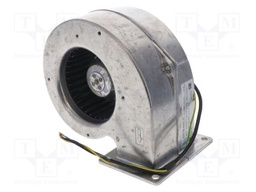 Fan: AC; blower; 230VAC; 159x183x115mm; ball bearing; 1650rpm; IP44