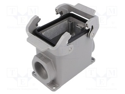 Enclosure: for Han connectors; Han; size 32A (2 x 16A); M32; IP65