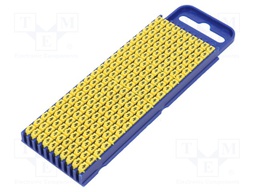 Markers for cables and wires; 2.8÷3.8mm; polyamide; push-in