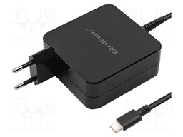 Power supply: switched-mode; plug,charger; 5VDC,; 4.5A; 90W; black