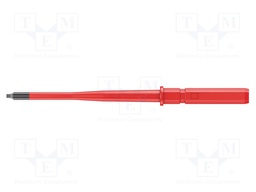 Interchangeable blade; square; insulated,slim; #1; 154mm; 1kVAC