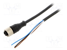 4A; 250VAC; IP67; Accessories for sensors: Connection lead; PIN: 4