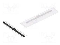 Connector: pin strips; pin header; male; PIN: 29; 2.54mm; SMT; 1x29
