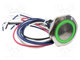 Switch: vandal resistant; Pos: 2; SPST NC + NO; 2A/48VDC; IP65