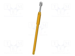 Test needle; Operational spring compression: 4mm; 5A; Ø: 2mm; 3N