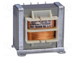 Transformer: mains; 8VA; 230VAC; 12V; 12V; 0.34A; 0.34A; IP00