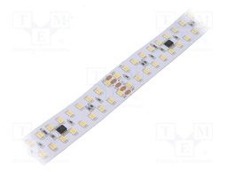 LED tape; white neutral; 2835; 24V; LED/m: 240; 20mm; white PCB