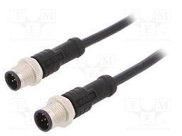 Cable: for sensors/automation; PIN: 5; M12-M12; B code-Profibus