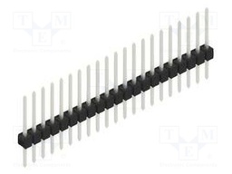 Connector: pin strips; pin header; male; PIN: 21; 2.54mm; THT; 1x21