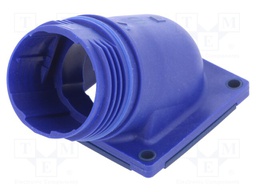 Enclosure: for circular connectors; Han F+B; external thread