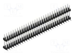 Connector: pin strips; pin header; male; PIN: 60; 2mm; SMT; 2x30