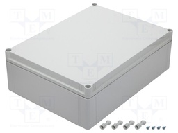 Enclosure: multipurpose; X: 300mm; Y: 400mm; Z: 132mm; FPC; IP66,IP67