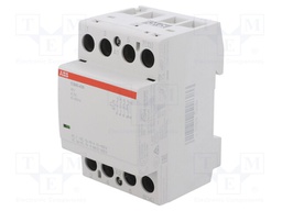 Contactor: 4-pole installation; 40A; 48VAC; 48VDC; NO x4; DIN