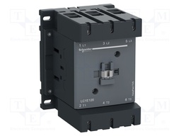 Contactor: 3-pole; NO x3; 220VAC; 120A; DIN,on panel; EasyPact TVS