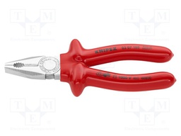 Pliers; insulated,universal; 180mm; Conform to: VDE