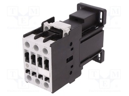 Contactor: 3-pole; NO x3; 24VDC; 25A; DIN,on panel; CL; 11kW
