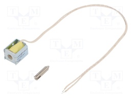 Electromagnet: pull; Usup: 24VDC; Power: 1.6W; Force: 3.9N; 337Ω