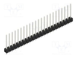 Connector: pin strips; pin header; male; PIN: 23; 2.54mm; THT; 1x23