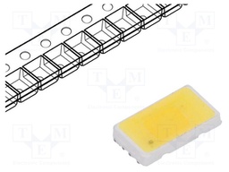LED; SMD; 5630; white neutral; 30÷36lm; 4000(typ)K; 80; 120°; 65mA