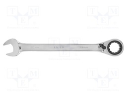 Wrench; combination spanner,with ratchet; 30mm; with switch