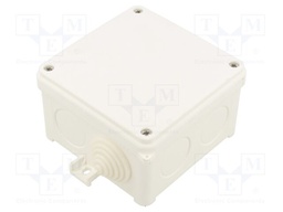 Enclosure: junction box; X: 98mm; Y: 60mm; Z: 98mm; wall mount; IP67