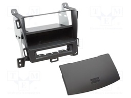 Radio frame; Opel; 2 DIN; black