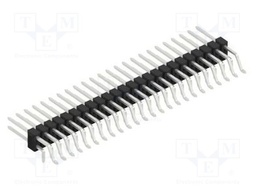 Connector: pin strips; pin header; male; PIN: 48; 2.54mm; SMT,THT