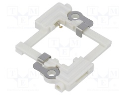 Connector: LED holder; push-in; Features: one-piece