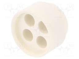 Insert for gland; with thread NPT; Size: NPT3/4"; Holes no: 4; 6mm