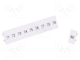 Marker; Width: 5mm; 71-80 marks