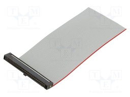 Ribbon cable with IDC connectors; Tape ph: 0.64mm; 76.2mm