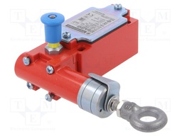 Safety switch: singlesided rope switch; NC x2 + NO; -25÷70°C