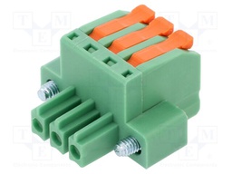 Connector: pluggable terminal block; plug; female; PL; 10A; 300V