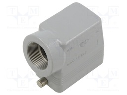 Enclosure: for HDC connectors; C-TYPE; size 57.27; high; M32