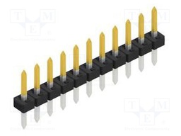 Connector: pin strips; pin header; male; PIN: 11; 2mm; THT; 1x11