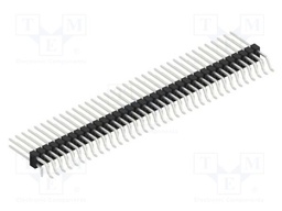 Connector: pin strips; pin header; male; PIN: 72; 2.54mm; SMT,THT