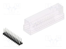 Connector: pin strips; pin header; male; PIN: 24; 2.54mm; SMT; 2x12