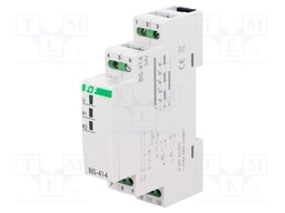 Relay: installation; bistable; DPDT; Mounting: DIN; 8A; -25÷50°C