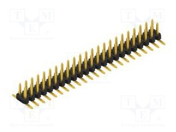Connector: pin strips; pin header; male; PIN: 46; 2mm; SMT; 2x23