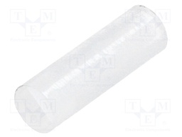 Spacer sleeve; LED; Øout: 4mm; ØLED: 3mm; L: 12.5mm; natural; UL94V-2