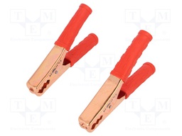 Crocodile clip; 200A; Grip capac: max.200mm; Overall len: 150mm