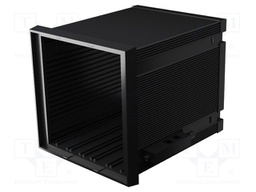 Enclosure: panel; X: 96mm; Y: 96mm; Z: 100mm; ABS + PC,PPO; black