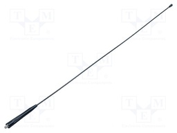 Antenna mast; 0.636m; M6; outside