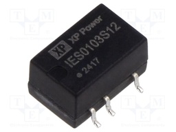Converter: DC/DC; 1W; Uin: 2.97÷3.63V; Uout: 12VDC; Iout: 83mA; DIP8