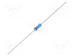 Resistor: thin film; THT; 86.6kΩ; 600mW; ±5%; Ø2.5x6.5mm; 50ppm/°C