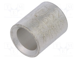 Butt splice; 16.78÷26.66mm2; crimped; for cable; non-insulated